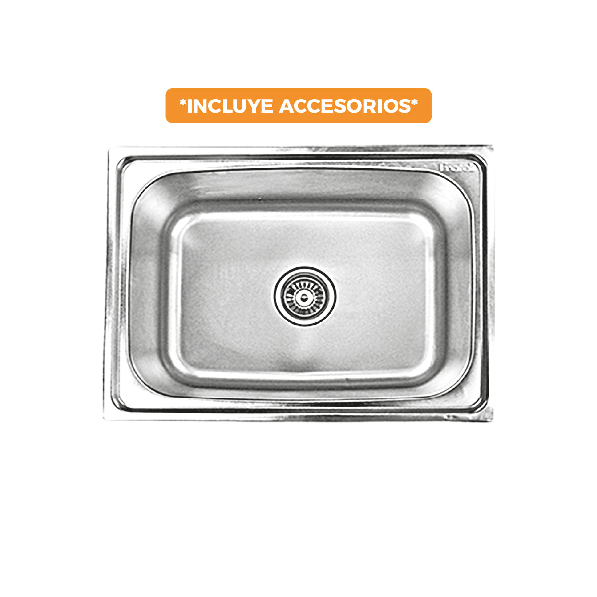 Lavadero Acero Inoxidable 60X45 (Ge6045) Fratelli